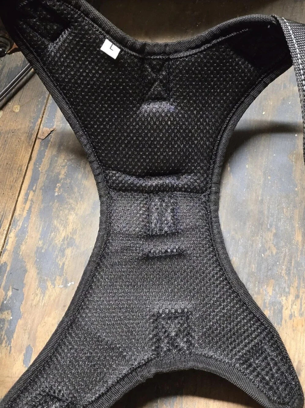 Black Tactical Dog Harness #683